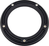 Trask Assault Series Derby Cover w/ Window, Black -16+ Touring Transmission Covers Trask Performance