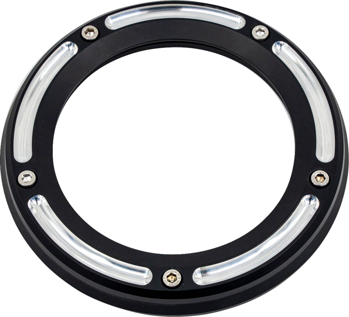 Trask Assault Series Derby Cover w/ Window, Reverse Cut -16+ Touring Transmission Covers Trask Performance