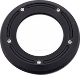 Trask Assault Series Derby Cover w/ Window, Black - 19+ Softail Transmission Covers Trask Performance