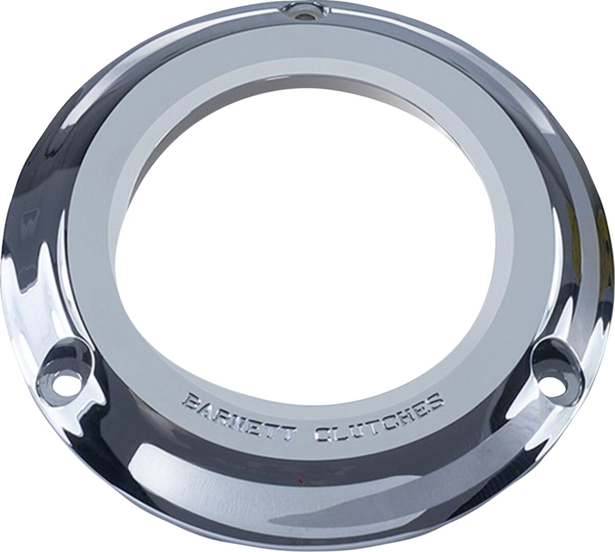 Barnett Cover Derby Clear Chrome Big T TRANSMISSION COVERS Barnett