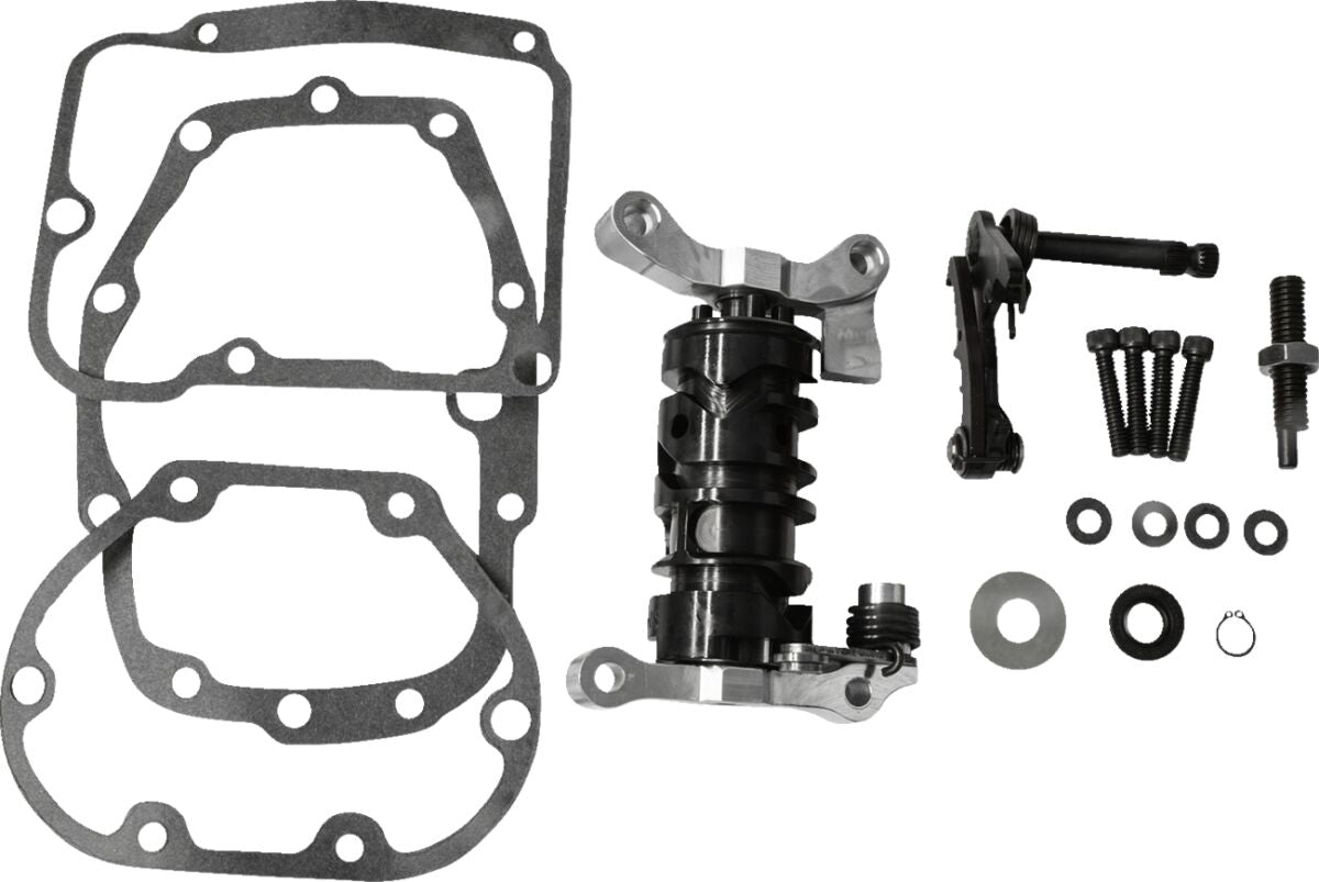 Baker Drivetrain Shift Drum Kit 5 Sp 00 06 Softail/01 06 Flh/01 05 Dyna Transmission Shifter Component Baker Drivetrain