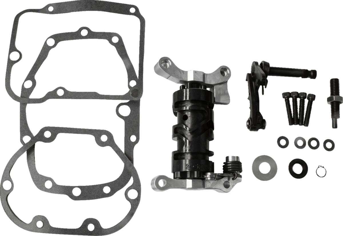 Baker Drivetrain Shift Drum Kit N1 5 Sp 00 06 Softail/01 06 Flh 01 05 Dy Transmission Shifter Component Baker Drivetrain
