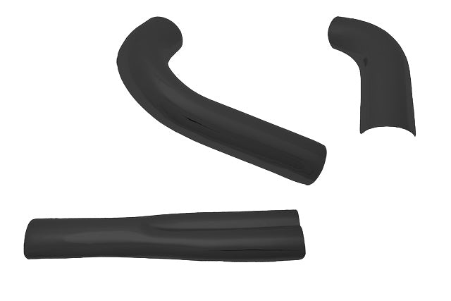 Thunderheader 1119B Heat Shield Set of 3, Black - 1984-1994 FXR w/Floorboards or Forward Controls Exhaust Heat Shield Thunderheader