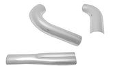 Thunderheader 1119 Heat Shield Set of 3, Chrome - 1984-1994 FXR w/Floorboards or Forward Controls Exhaust Heat Shield Thunderheader