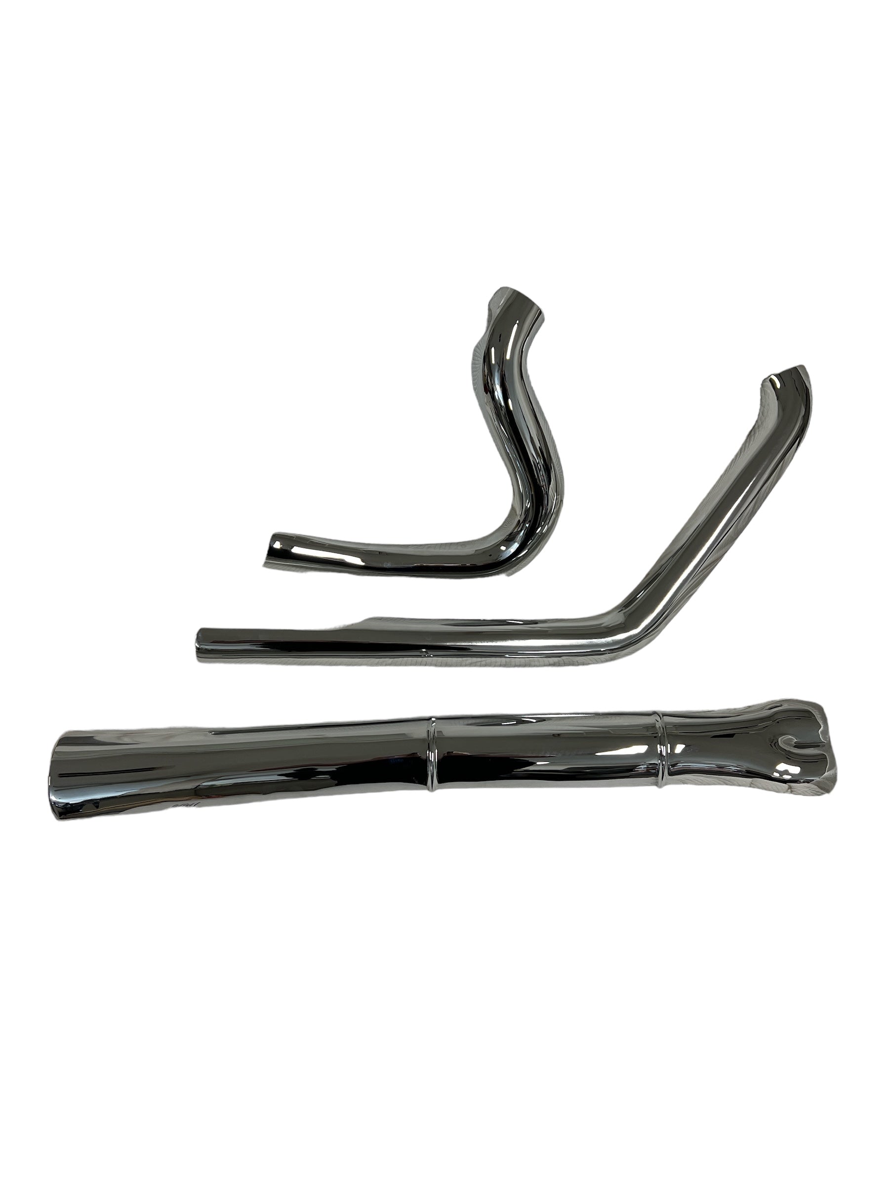 Thunderheader 1124 Heat Shield Set of 3, Chrome - Touring (1024S, 1054S, 1064S, 1074S) Exhaust Heat Shield Thunderheader