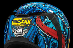 Airform Brozak, Blue Full Face Helmet Icon