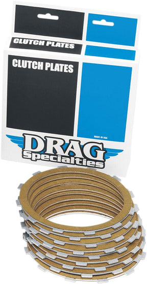 Drag Specialties Clutch Plates 98 17 Bt 9 Pk CLUTCH PLATES + SPRINGS Drag Specialties
