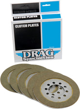 Drag Specialties Clutch Friction Plates Kit Kevlar Clutch Plates & Springs Drag Specialties
