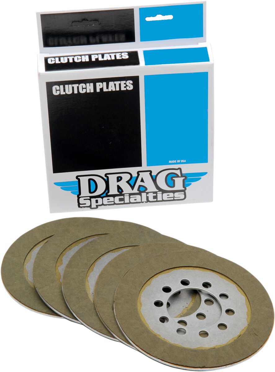 Drag Specialties Clutch Friction Plates Kit Kevlar Clutch Plates & Springs Drag Specialties
