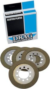 Drag Specialties Clutch Friction Plates Kit Kevlar Clutch Plates & Springs Drag Specialties