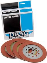 Drag Specialties Clutch Friction Plates Kit Organic Clutch Plates & Springs Drag Specialties
