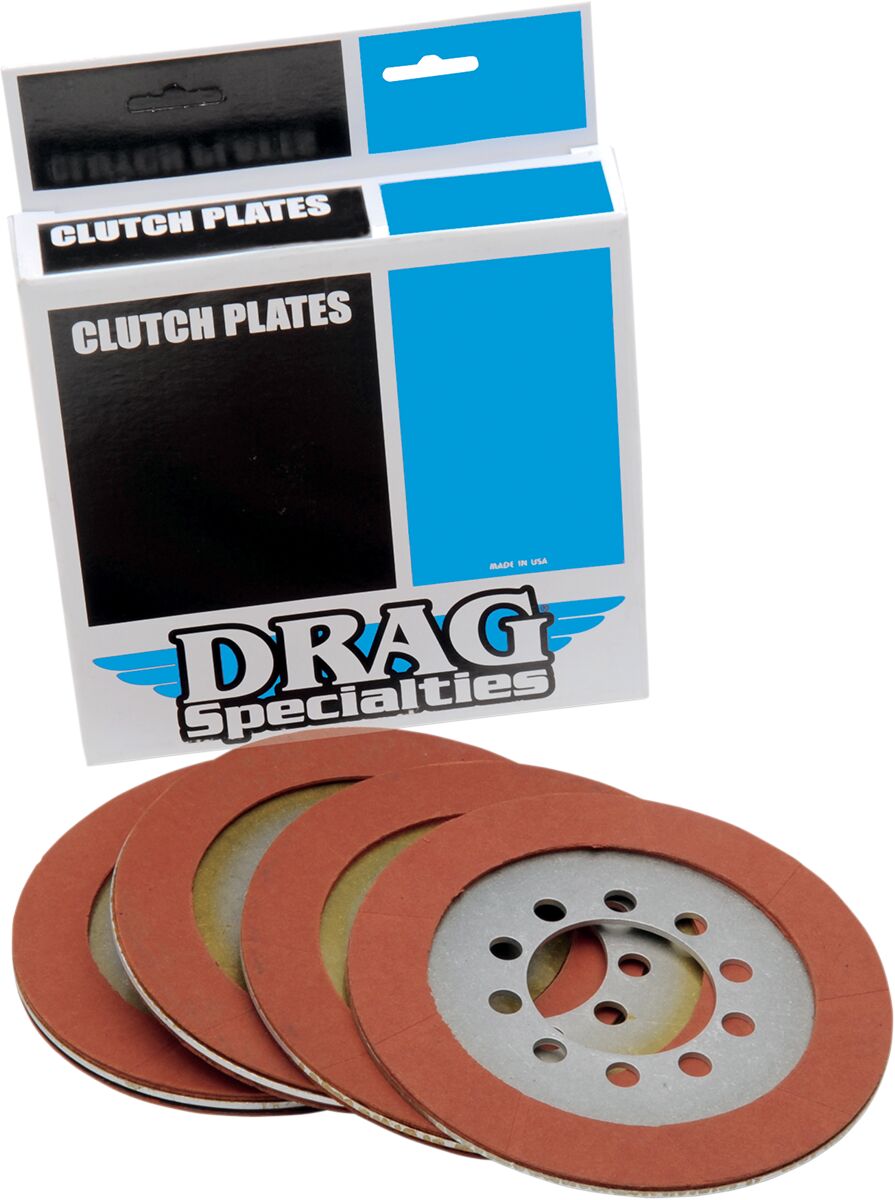 Drag Specialties Clutch Friction Plates Kit Organic Clutch Plates & Springs Drag Specialties
