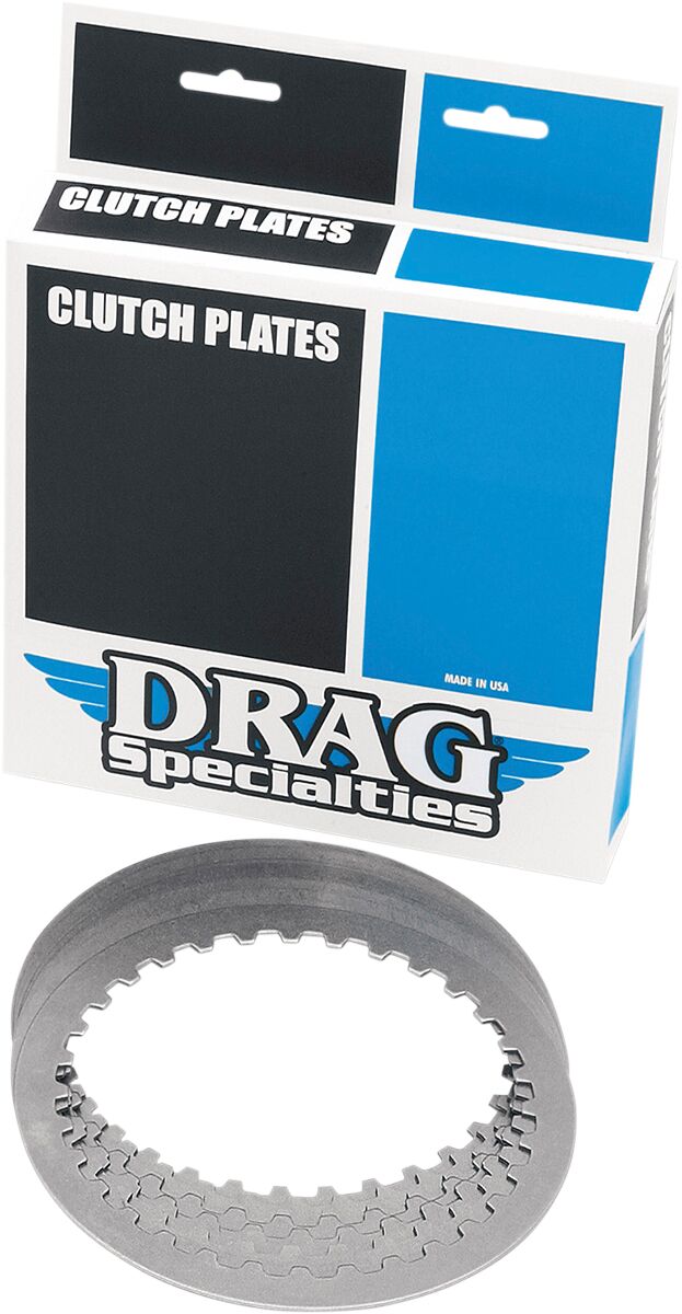 Drag Specialties Plates Steel 98 17 Bt 8 Pk CLUTCH PLATES + SPRINGS Drag Specialties