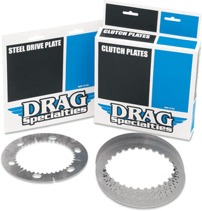 Drag Specialties Plates Steel 98 17 Bt 8 Pk CLUTCH PLATES + SPRINGS Drag Specialties