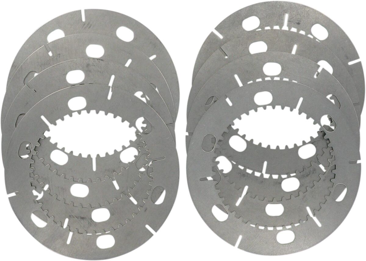Drag Specialties Clutch Steel Plates Kit Clutch Plates & Springs Drag Specialties