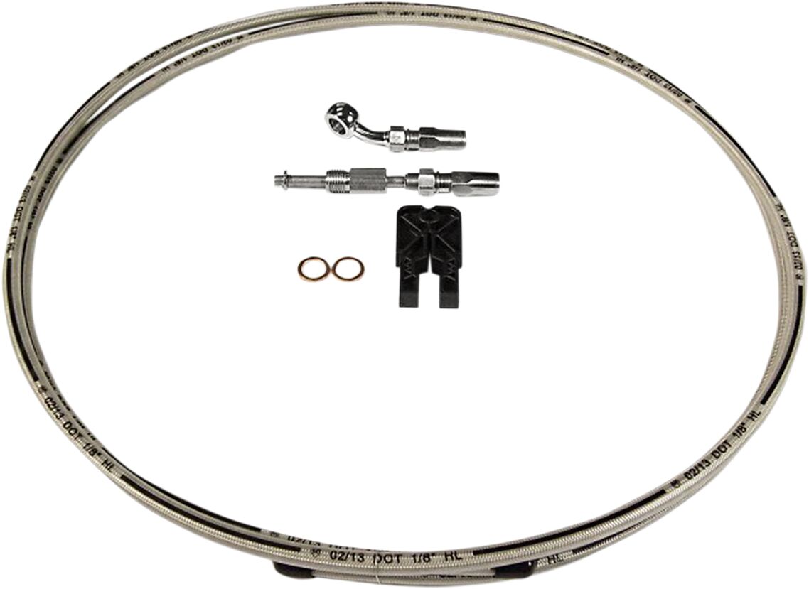 Magnum Shielding Clutch Line Kit Byo Stnls HOSE HYDRAULIC CLUTCH Magnum Shielding