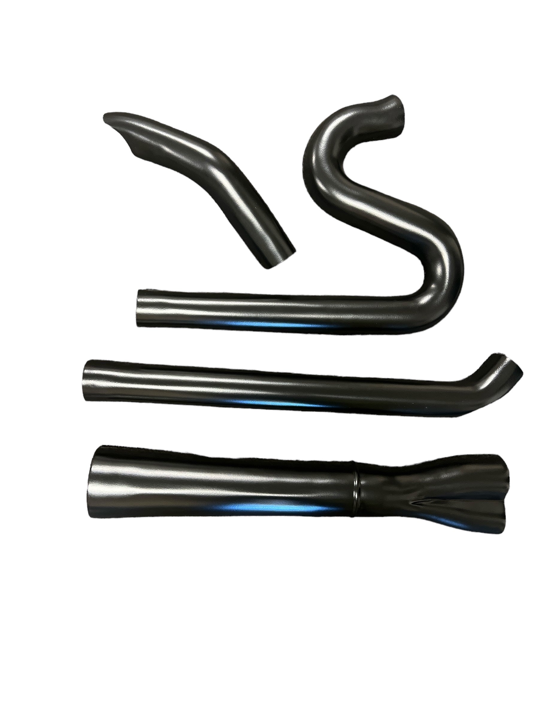 Thunderheader 1174B Heat Shield Set of 4, Black - Touring X-Series 1074XB (Twin Cam) Exhaust Heat Shield Thunderheader