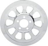 Drag Specialties Rear Belt Pulley Cover Chrome Rear Drive Pulleys & Parts Drag Specialties