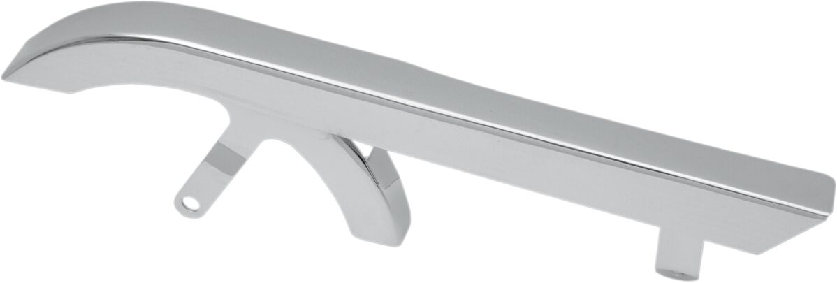 Drag Specialties Rear Upper Belt Guard Chrome Rear Chain-Belt Guards & Parts Drag Specialties