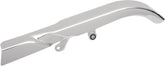 Drag Specialties Rear Upper Belt Guard Chrome Rear Chain-Belt Guards & Parts Drag Specialties