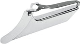 Drag Specialties Rear Lower Belt Guard Chrome Rear Chain-Belt Guards & Parts Drag Specialties