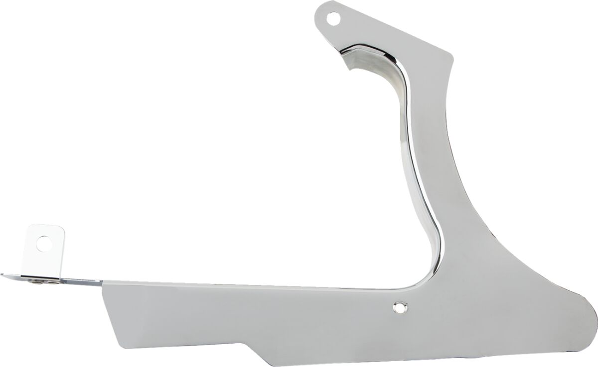 Drag Specialties Rear Lower Belt Guard Chrome Rear Chain-Belt Guards & Parts Drag Specialties