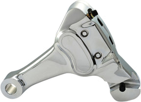 Drag Specialties Brake Caliper Rear 4 Piston Chrome Brake Caliper Kits Drag Specialties