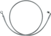 Drag Specialties Frt Brake Line 95 99 Fxd BRAKE LINES-HOSES-STAINLESS ST Drag Specialties