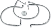 Drag Specialties Front Brake Line Stainless Steel Brake Lines Hoses Stainless Drag Specialties