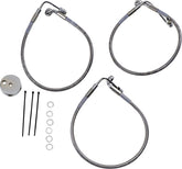 Drag Specialties Front Brake Line Stainless Steel Brake Lines Hoses Stainless Drag Specialties