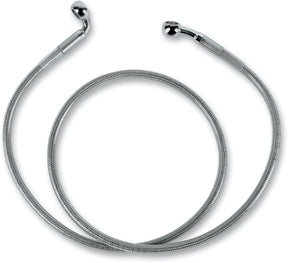 Drag Specialties Frt Brake Line 99 07 Fxst BRAKE LINES-HOSES-STAINLESS ST Drag Specialties