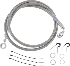Drag Specialties Front Brake Line Stainless Steel Brake Lines Hoses Stainless Drag Specialties