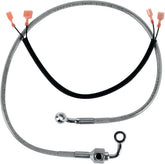 Drag Specialties Rear Brake Line Stainless Steel Brake Lines Hoses Stainless Drag Specialties