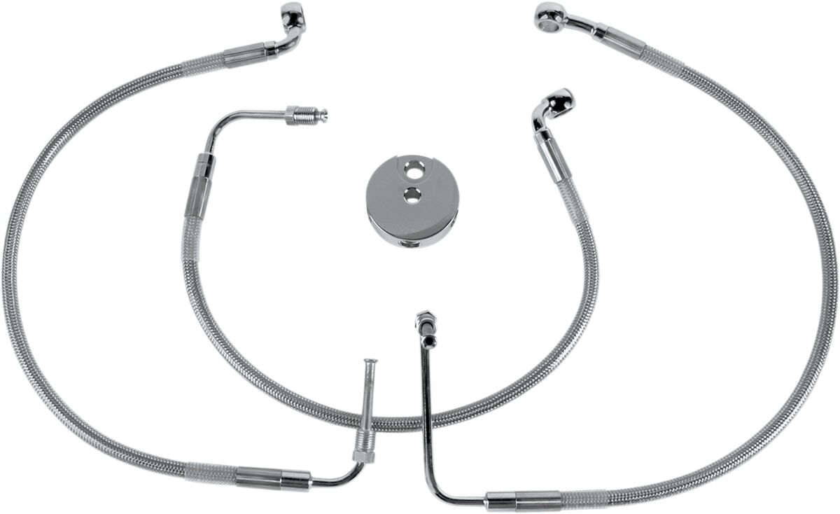 Drag Specialties Front Brake Line Stainless Steel Brake Lines Hoses Stainless Drag Specialties