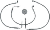 Drag Specialties Front Brake Line Stainless Steel Brake Lines Hoses Stainless Drag Specialties