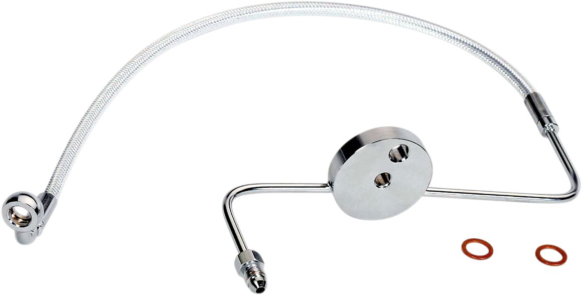 Magnum Shielding Lower Brk Line Fxst/Fxdwg BRAKE LINES-HOSES-STAINLESS ST Magnum Shielding