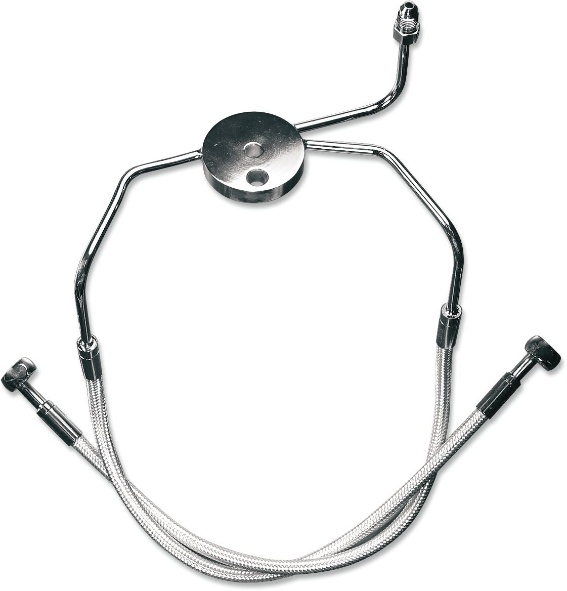 Magnum Shielding Brake Line Designer Clear Jacket Chrome Nature Brake Lines Hoses Stainless Magnum Shielding