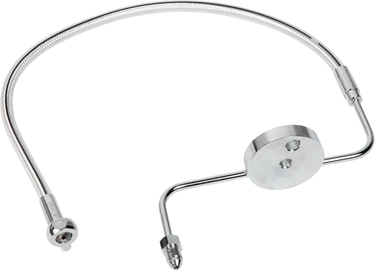 Magnum Shielding Lower Brake Line Fxd/Xl BRAKE LINES-HOSES-STAINLESS ST Magnum Shielding