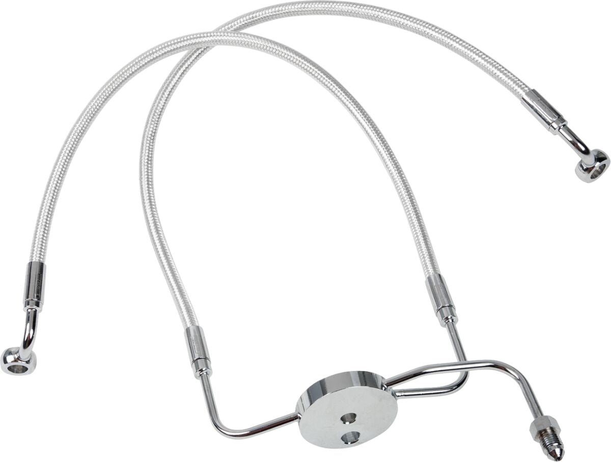Magnum Shielding Dual Lower Brake L. Fxdx BRAKE LINES-HOSES-STAINLESS ST Magnum Shielding