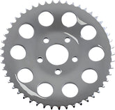 Drag Specialties Rear Chain Sprocket 530 Dished 49 T Steel/Chrome Steel Rear Sprockets Drag Specialties