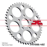 Jt Sprockets Jtr7086.48 Z Rear Replacement Sprocket 48 Teeth 530 Pitch Natural C49 High Carbon Steel Jt Sprockets Default Title