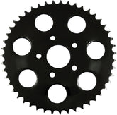 Drag Specialties Sprocket Blk 46 T Flat REAR SPROCKETS - STEEL TYPE Drag Specialties