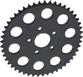 Drag Specialties Sprocket Blk 51 T Flat REAR SPROCKETS - STEEL TYPE Drag Specialties