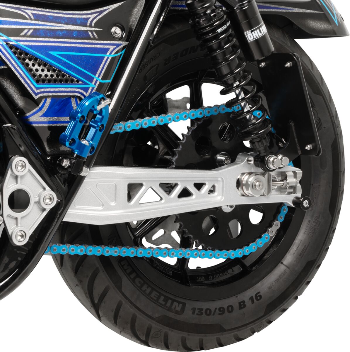 Drag Specialties Sprocket Blk 51 T Flat REAR SPROCKETS - STEEL TYPE Drag Specialties
