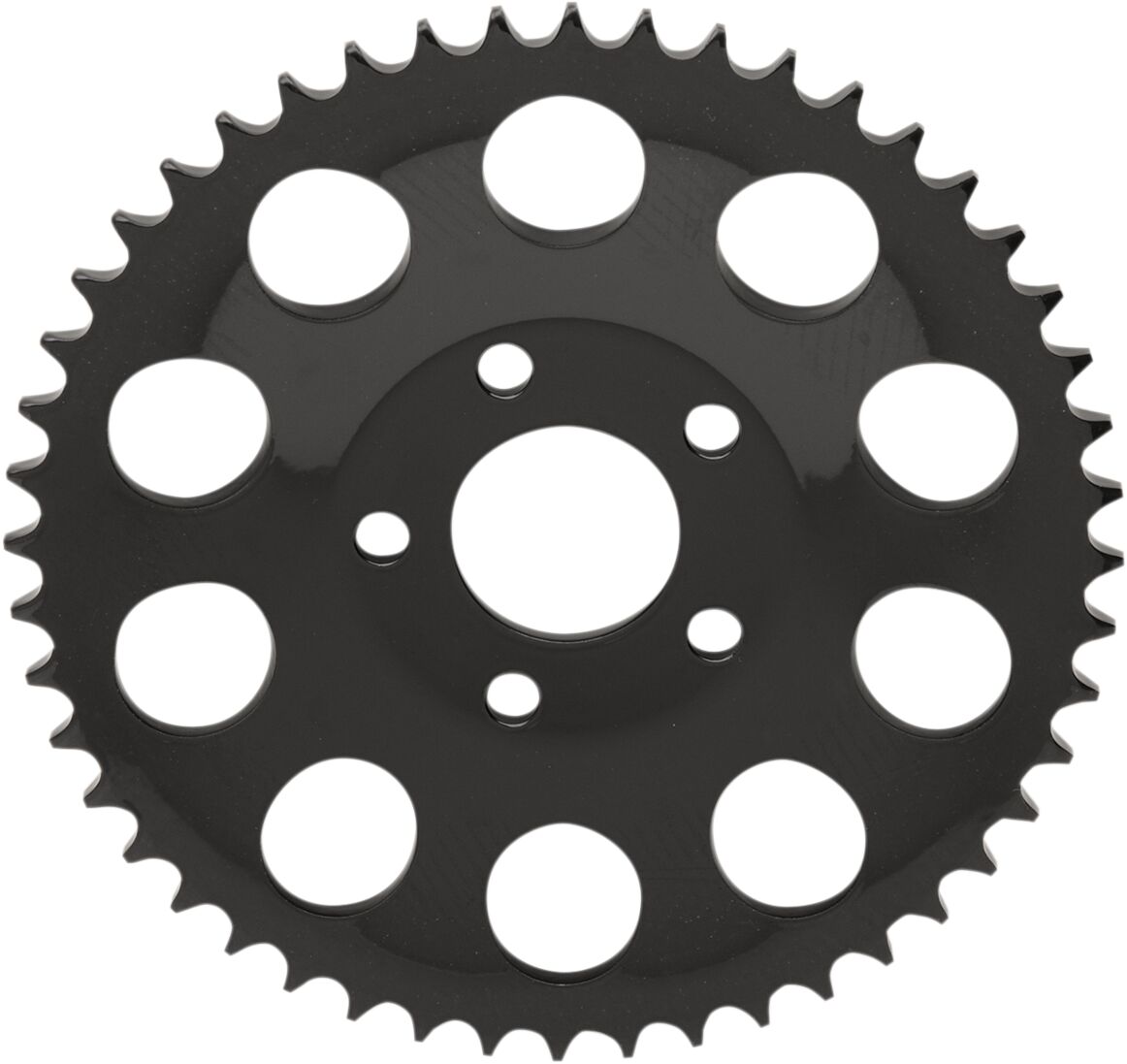 Drag Specialties Sprocket Blk 48 T Dish REAR SPROCKETS - STEEL TYPE Drag Specialties