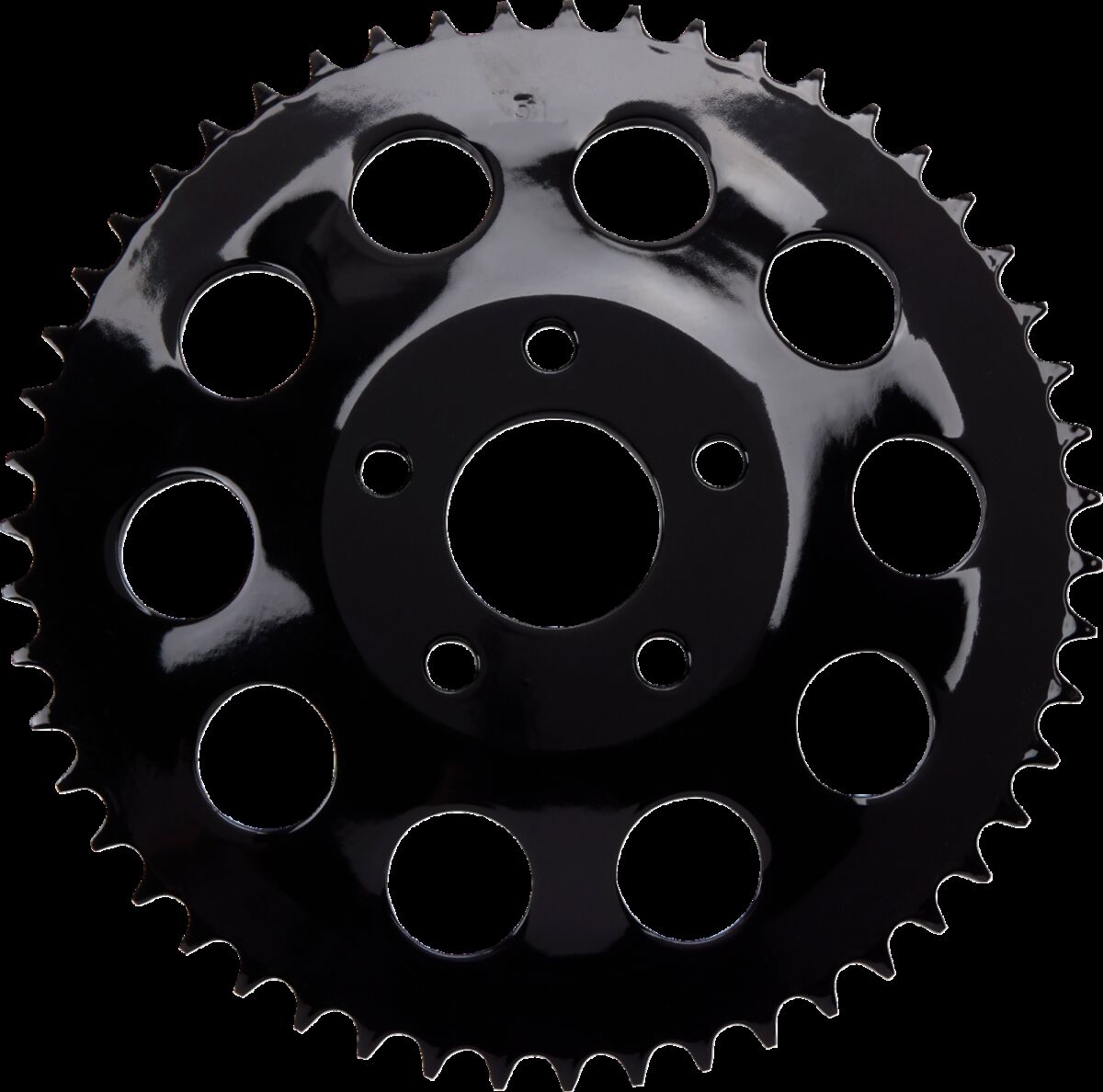 Drag Specialties Sprocket Blk 51 T Dish REAR SPROCKETS - STEEL TYPE Drag Specialties