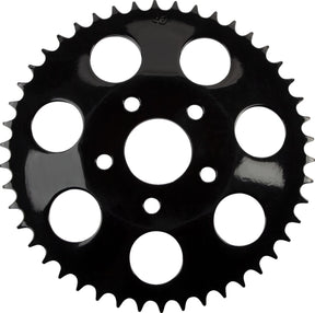 Drag Specialties Sprocket Rear Wheel 46 T Dish Gloss Black Steel Rear Sprockets Drag Specialties