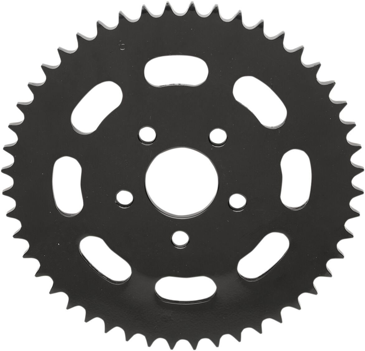 Drag Specialties Sprocket Rear Wheel 48 T Dish Gloss Black Steel Rear Sprockets Drag Specialties