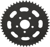 Drag Specialties Sprocket Rear Wheel 48 T Dish Gloss Black Steel Rear Sprockets Drag Specialties