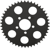 Drag Specialties Sprocket Rear Wheel 46 T Flat Gloss Black Steel Rear Sprockets Drag Specialties